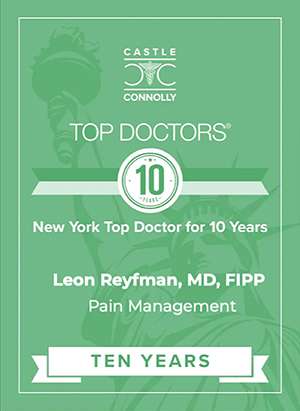 NY Top Doctors 10 years