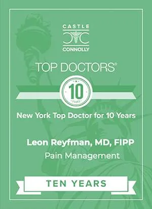 NY Top Doctors 10 years