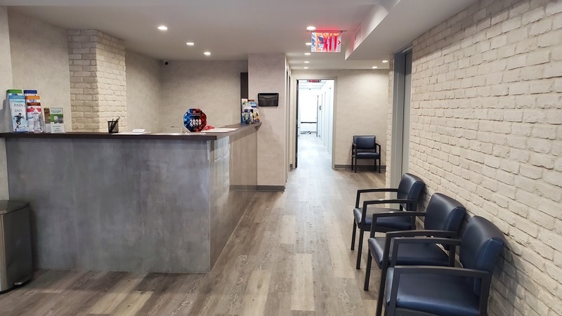 front desc and waiting room