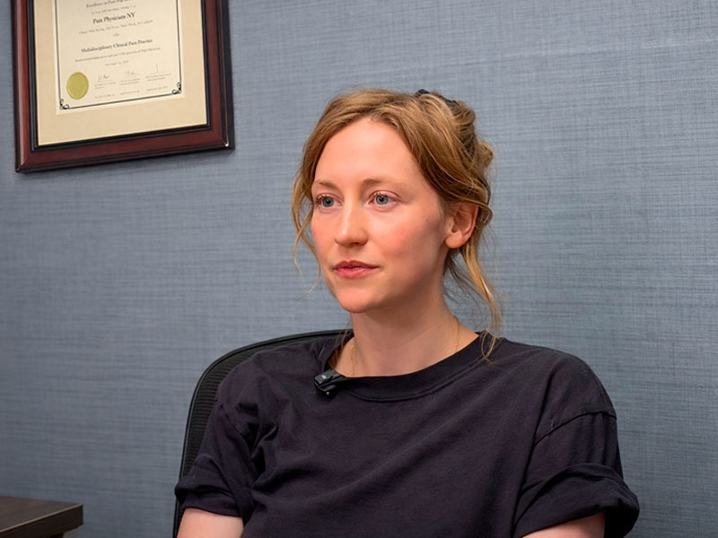 Acute Back Injury Treatment NYC Pain Management NYC Patient Story Genevieve