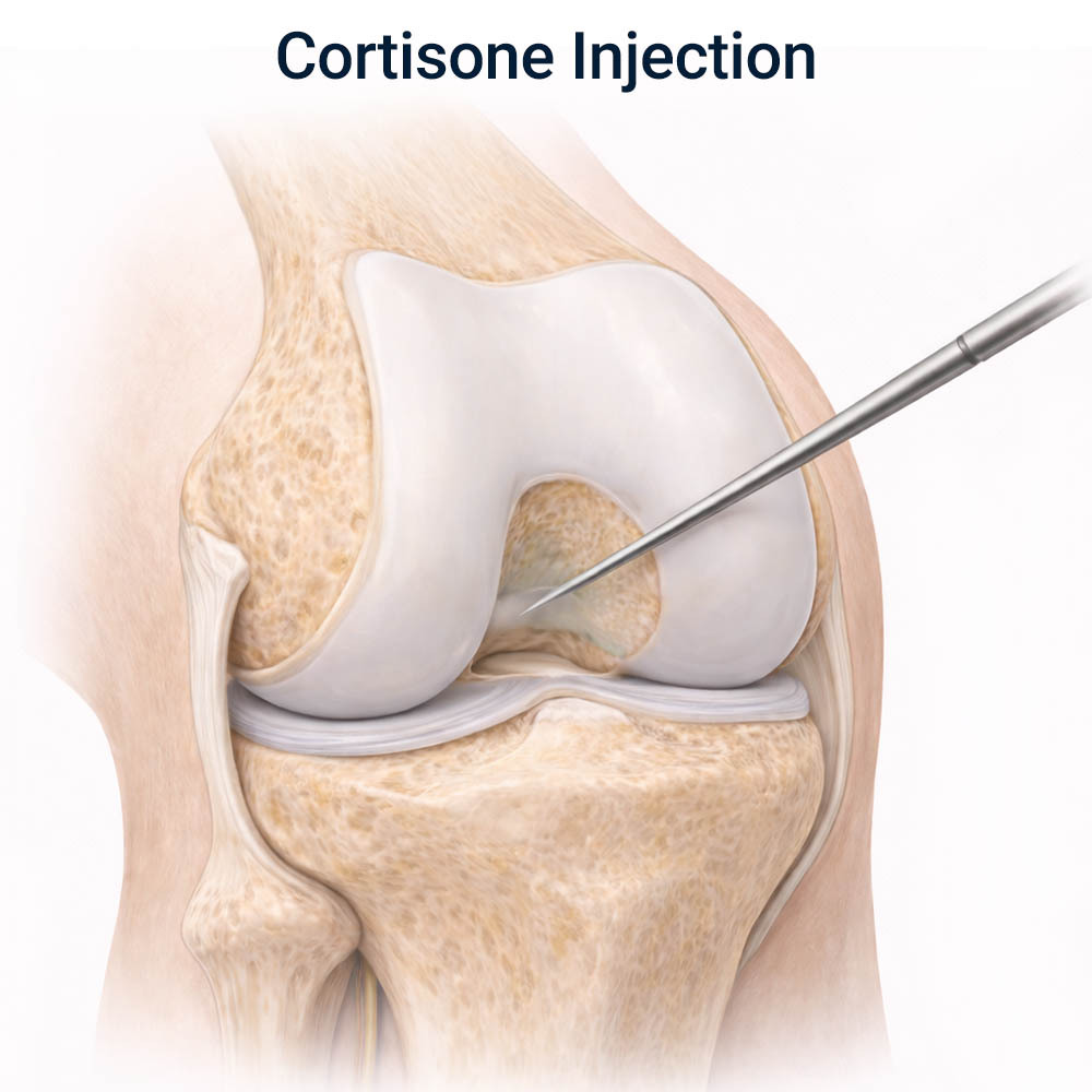 Cortisone injection performed by Pain Management NYC to reduce inflammation and relieve joint or spine pain.